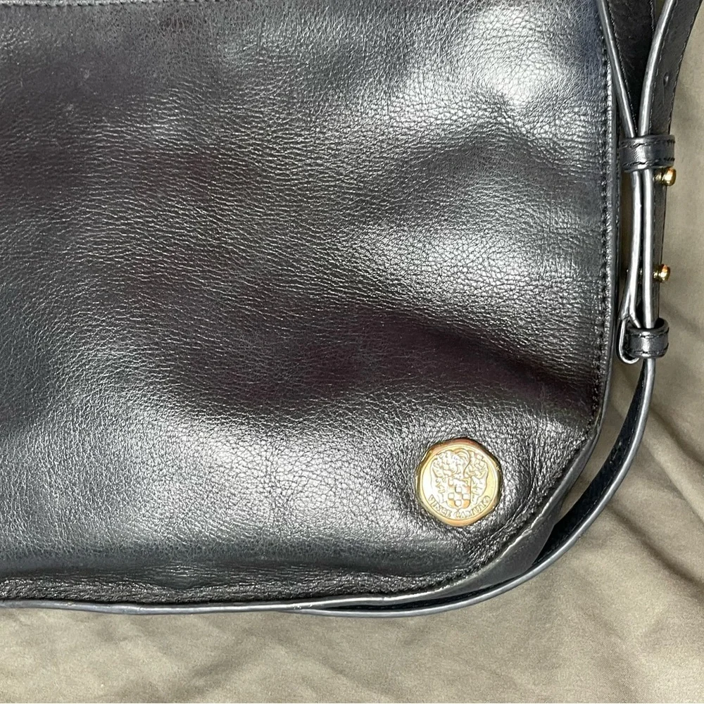 Vince Camuto Elyza Leather Crossbody Saddle Bag